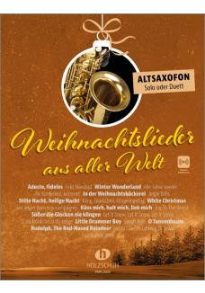 Weihnachtslieder aus aller Welt - Altsaxofon