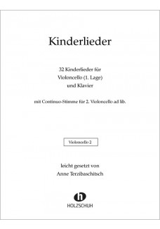 Kinderlieder für Violoncello und Klavier