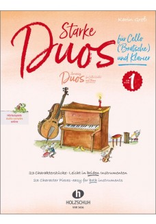 Starke Duos 1 für Cello (Bratsche) und Klavier