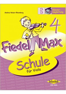 Fiedel-Max 4 Viola - Klavierbegleitung