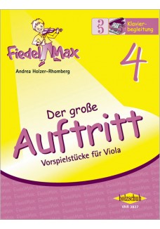 Der große Auftritt 4 Viola - Klavierbegleitung