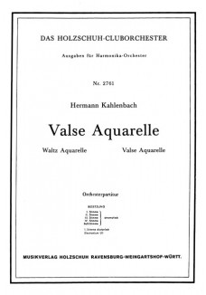 Valse Aquarelle