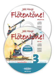 Jede Menge Flötentöne! 3 (2 CDs ohne Buch)