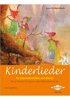 Kinderlieder für Sopranblockflöte und Klavier